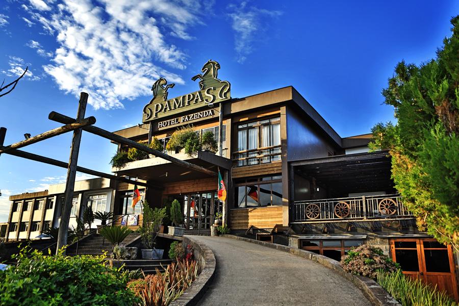 Hotel Fazenda Pampas カネラ エクステリア 写真